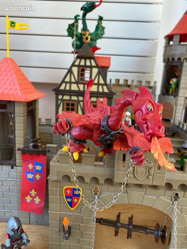 Playmobil Grand Château 3666 - 1993, Vintage, Très Bon État, Tout En Ordre