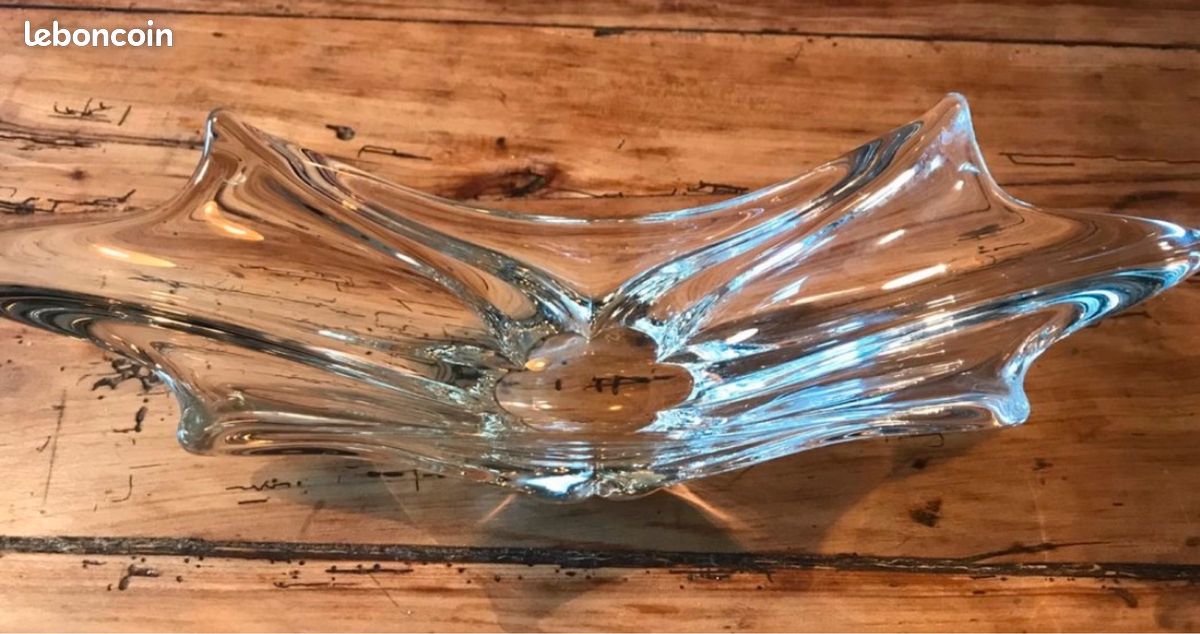 Grande coupe de cristal Daum France (image 3)