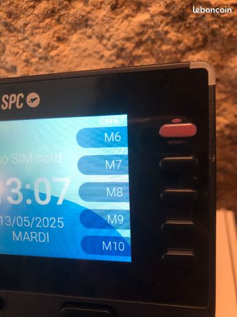 SPC WF100 Téléphone Fixe 4G Avec SIM – Volte/VoWiFi, écran 3,5 Pouces, Android, Batterie 2000mAh, Configuration à Distance
