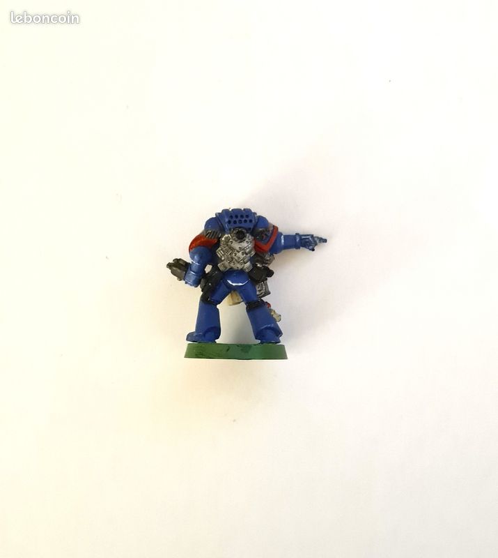 Sergent Space Marine Métal V3 1995 OOP - Warhammer 40K (image 3)