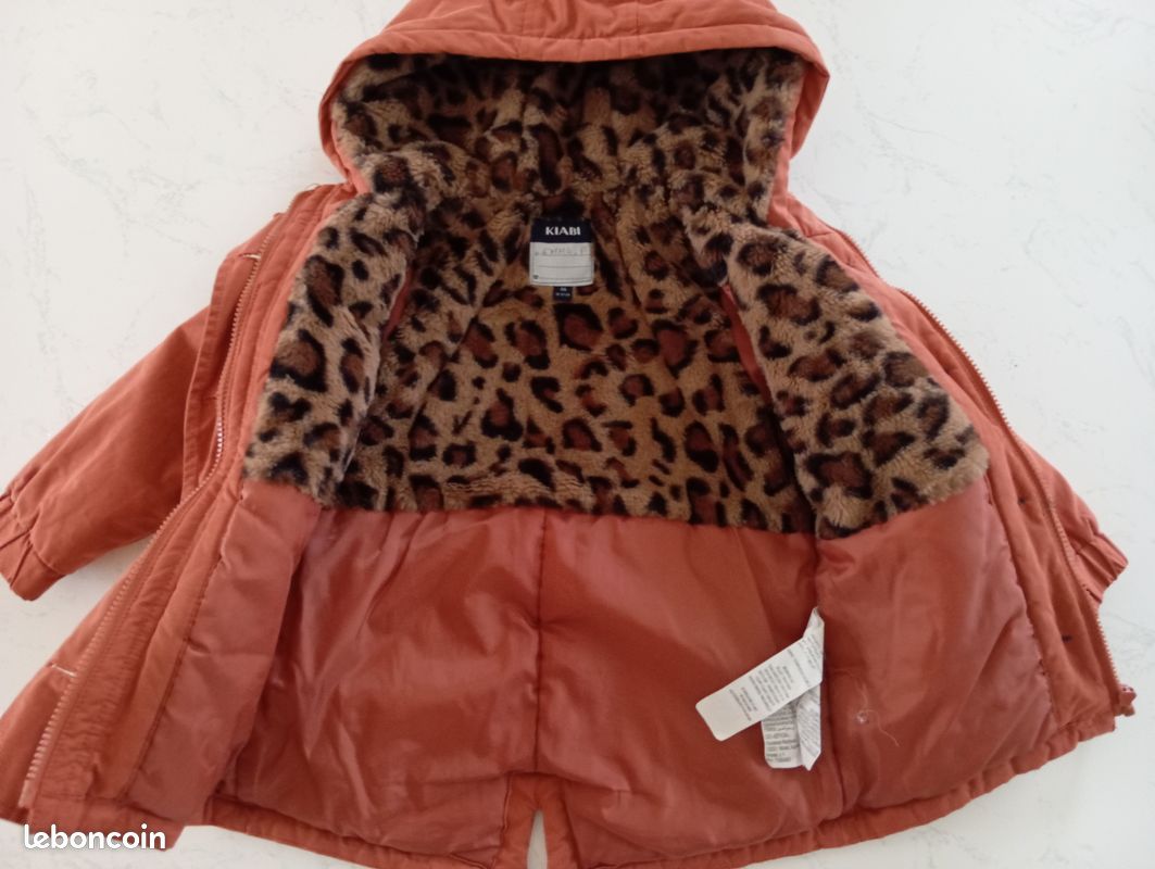 Confortable manteau Kiabi 4 ans (image 2)