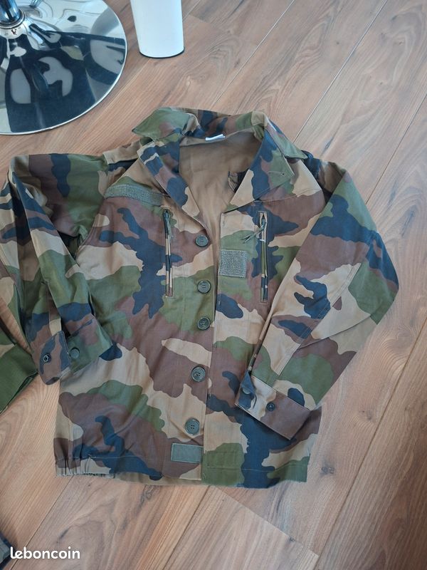 Neuf veste treillis militaire armée kaki (image 3)