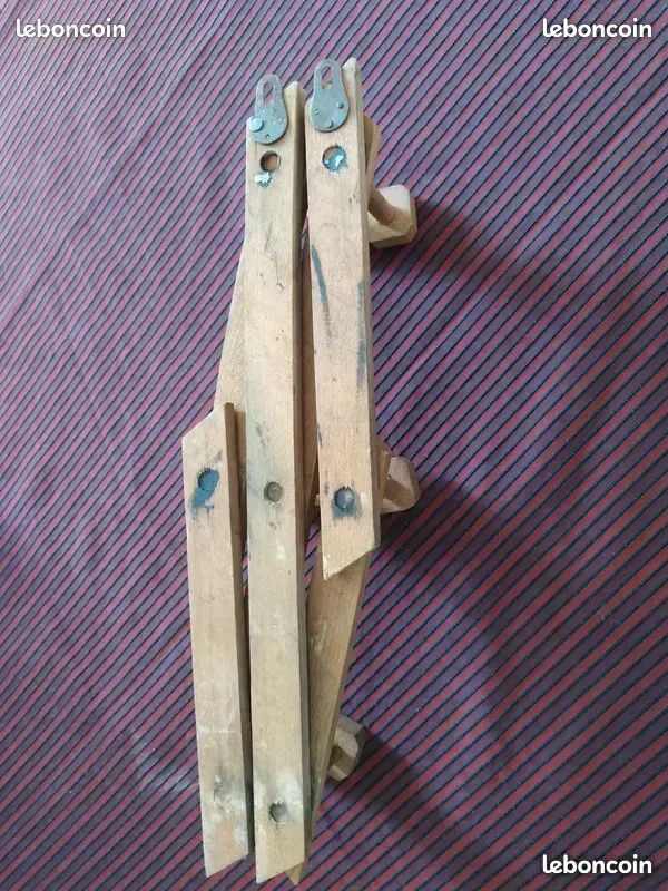 Porte-manteau mural extensible en bois Vintage (image 6)