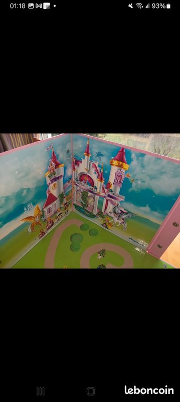 Playmobil - Boite rangement et décor Playmobil princesses et château (image 5)