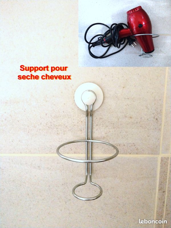 Support à ventouse pour la cuisine ou la salle de bains (image 1)