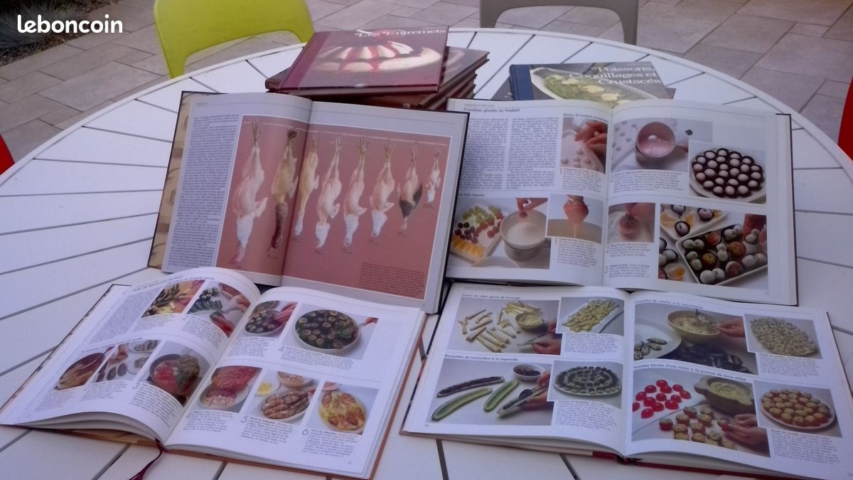 Cours de cuisine par thème en 27 TOMES COULEURS RELIES edition time life (image 1)