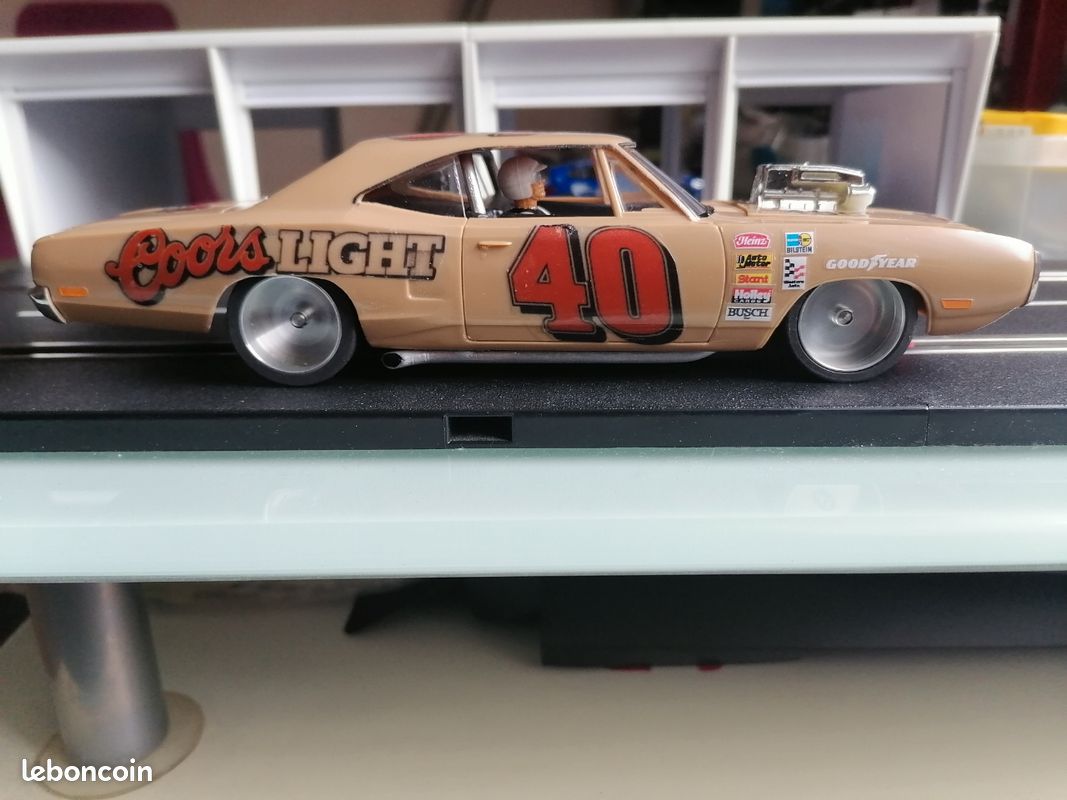MPC/scaleauto unique Dodge Coronet slot Car 1/24 neuve (Scalextric, Carrera Évolution, BRM...) (image 1)
