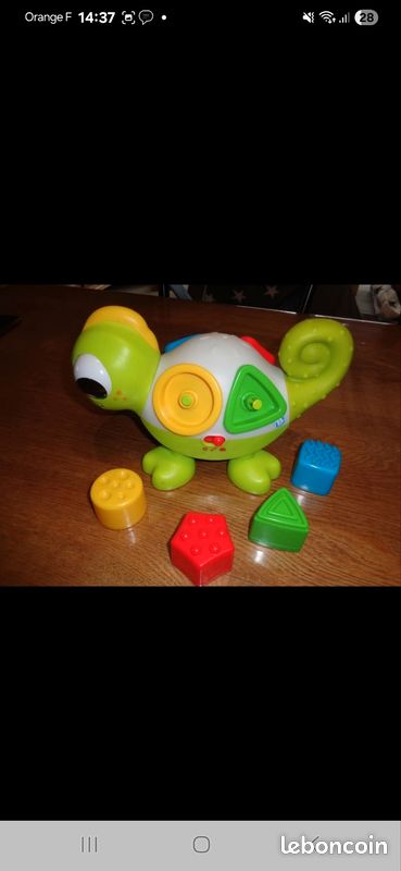 Jeu enfant caméléon (image 1)