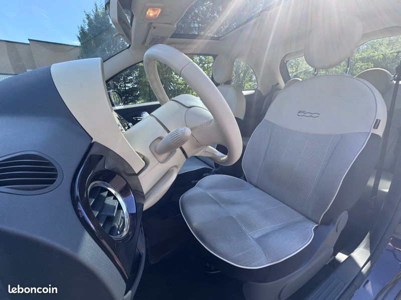 FIAT 500 1.2 (phase 2) 1.2 MPi 69 ch « Lounge » (image 9)