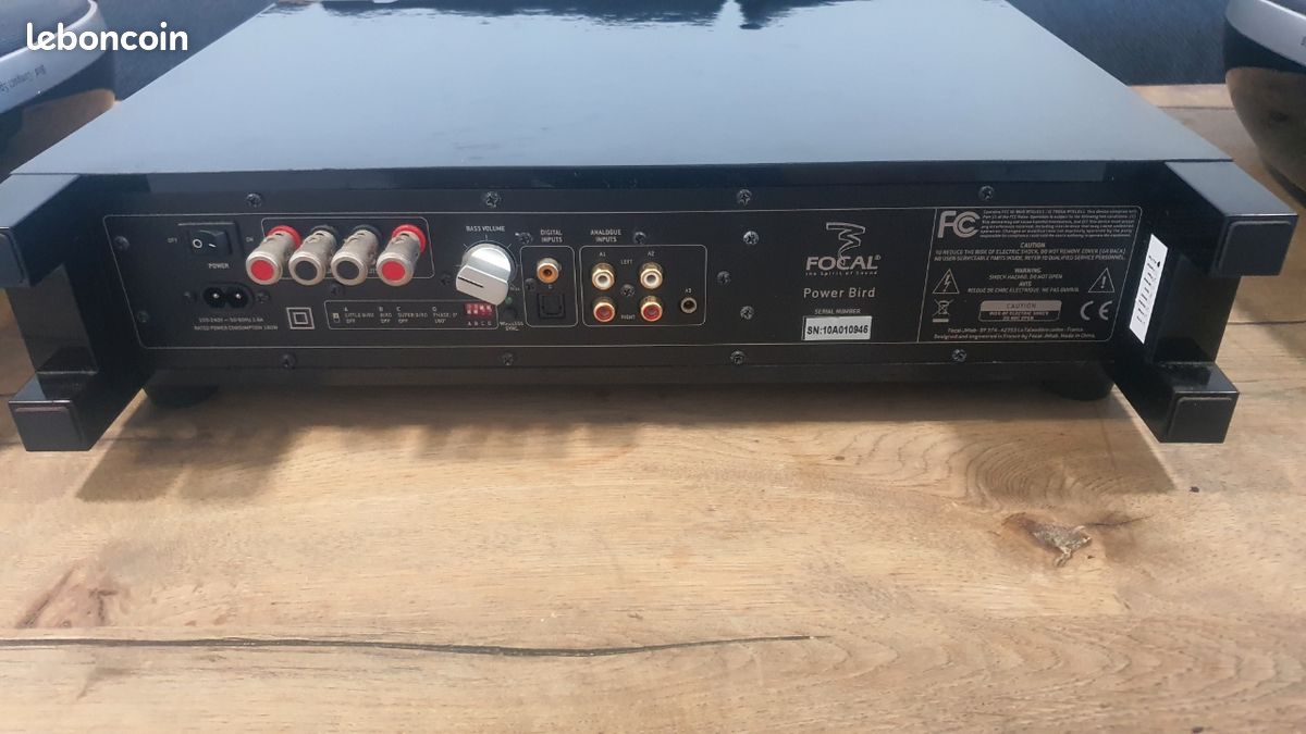 Système HIFI Focal Power Bird 2.1 – Enceintes Amplifiées Compactes – Occasion Excellent état