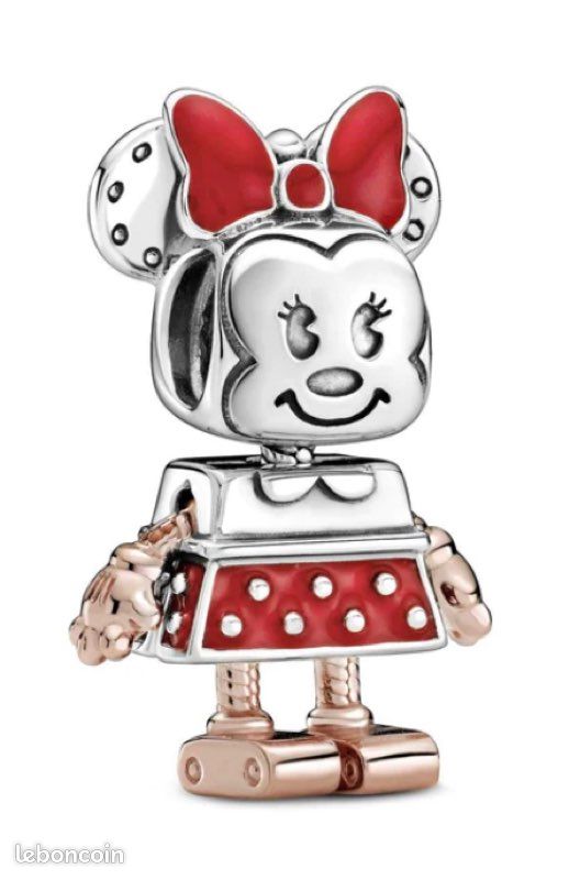 Véritable PANDORA Charm Disney, Robot Minnie 798909C01 (image 1)