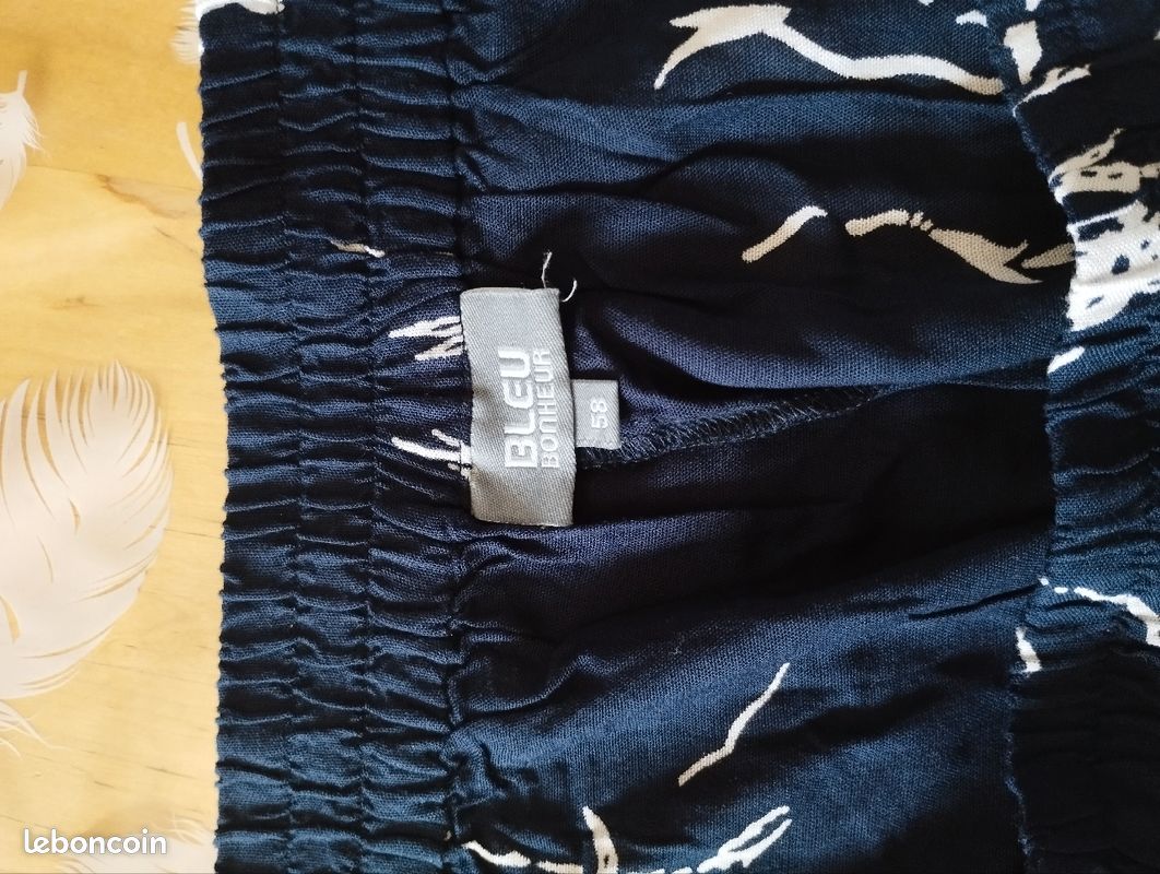 Short jupe culotte T58 neuf (image 4)