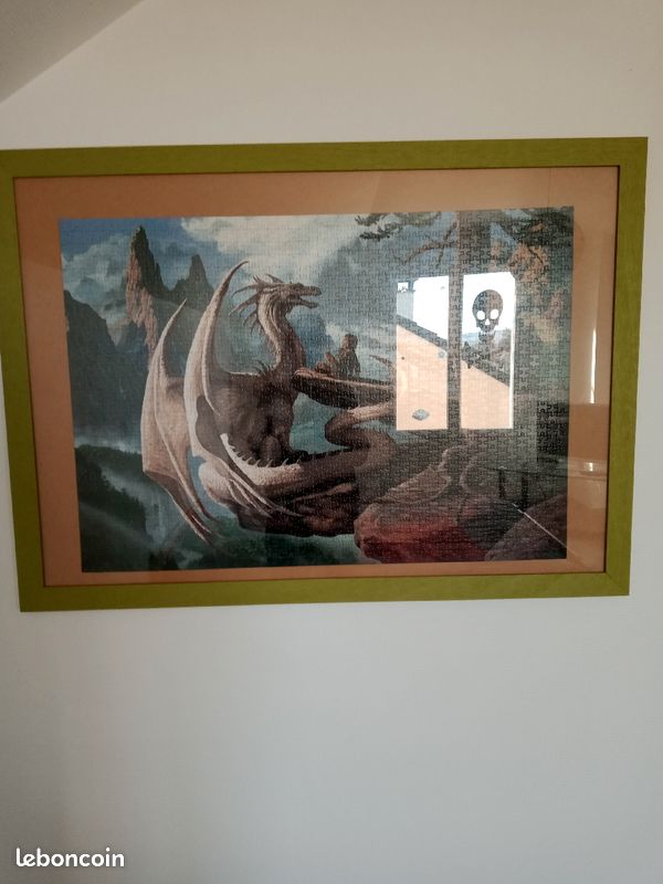 Vds cadre puzzle dinosaures prix 15.00euro (image 3)