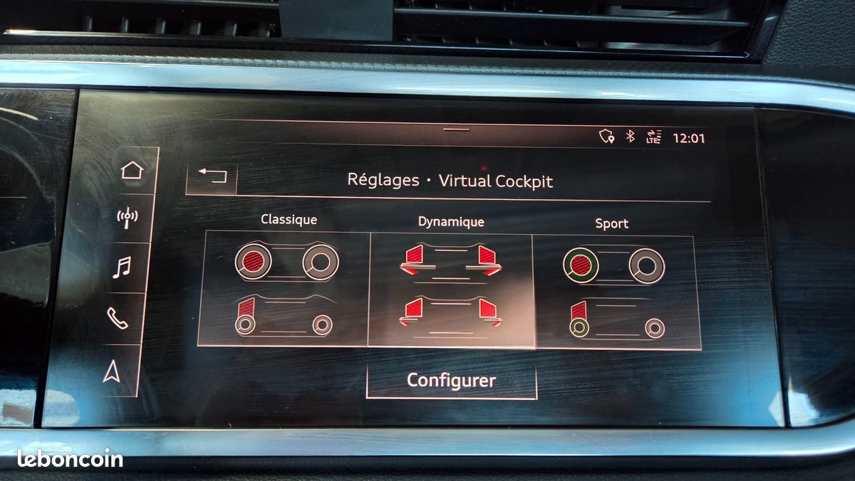 AUDI Q3 2.0 35 TDI 150ch S-LINE S-TRONIC - TOIT PANO - ANDROID AUTO CARPLAY - CUIR - COFFRE ELECTRIQUE (image 20)