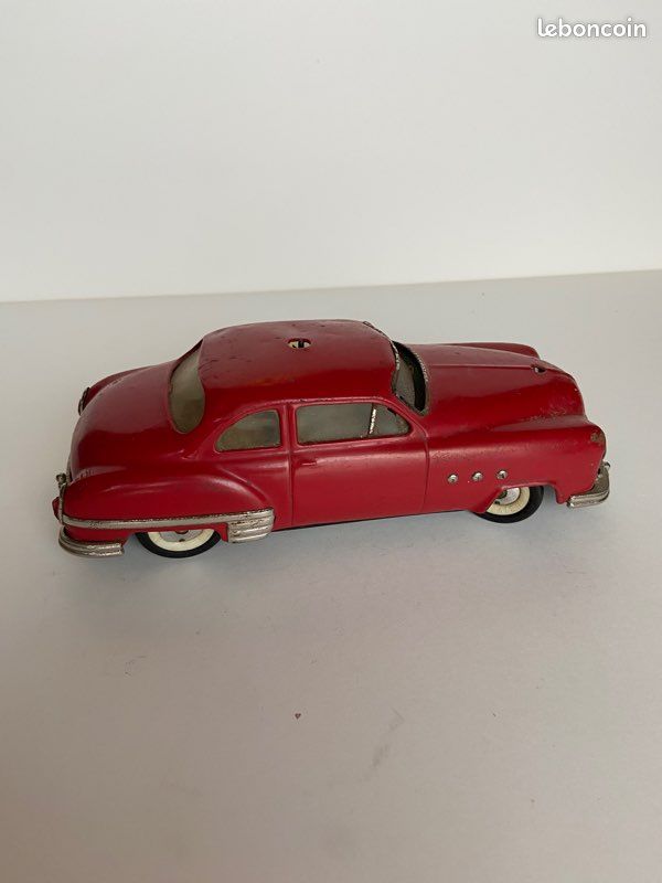 Jouet Voiture Schuco Elektro Ingenico 5380 Rouge - Tôle - Dim 22x8cm