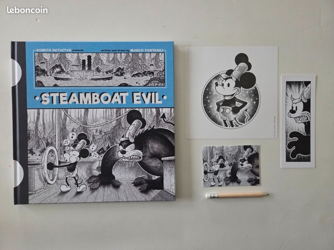 Bd Steamboat Evil Dedicace edition limite 250 ex (image 1)