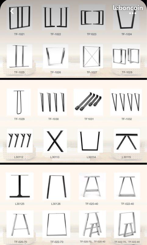 Pieds de table (image 1)