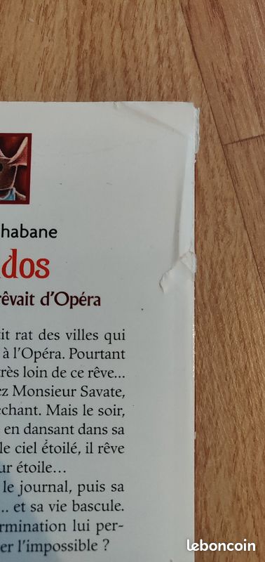 Livre . Rapidos le petit rat qui aimait l'opéra (image 4)