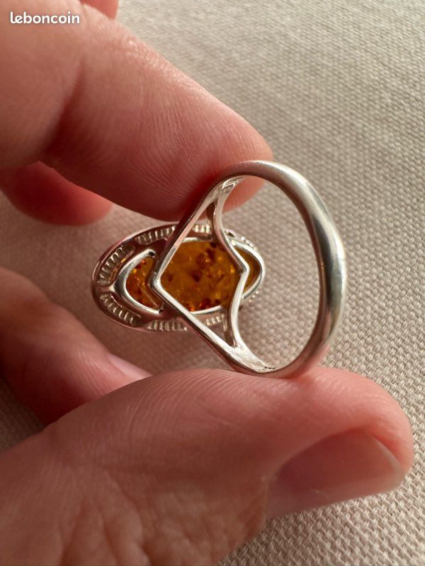 Bague En Argent Taille 55 – Jolie Pièce D'occasion à Adopter