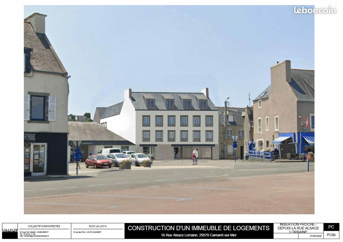 Appartement 1 pièce 46 m² · à Camaret-sur-Mer · 46 m² · 210 912 €