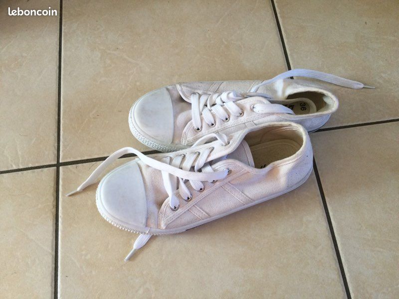 Baskets blanches p36 (image 1)