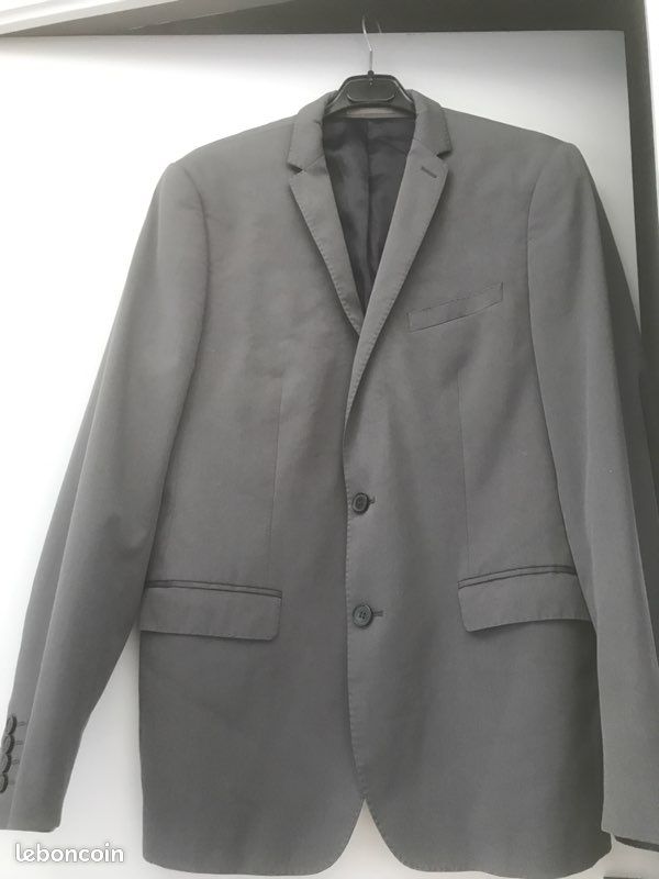Veste de costume gris Celio club extra slim Vêtements