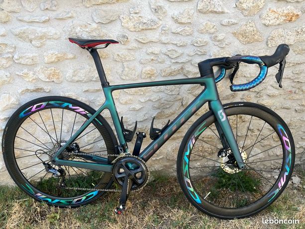 Bicycles Scott Addict Rc 30 Prism Green Purple Addict Gravel