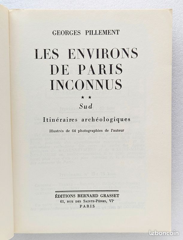 Les environs de Paris inconnus - Sud - Georges Pillemont (image 2)