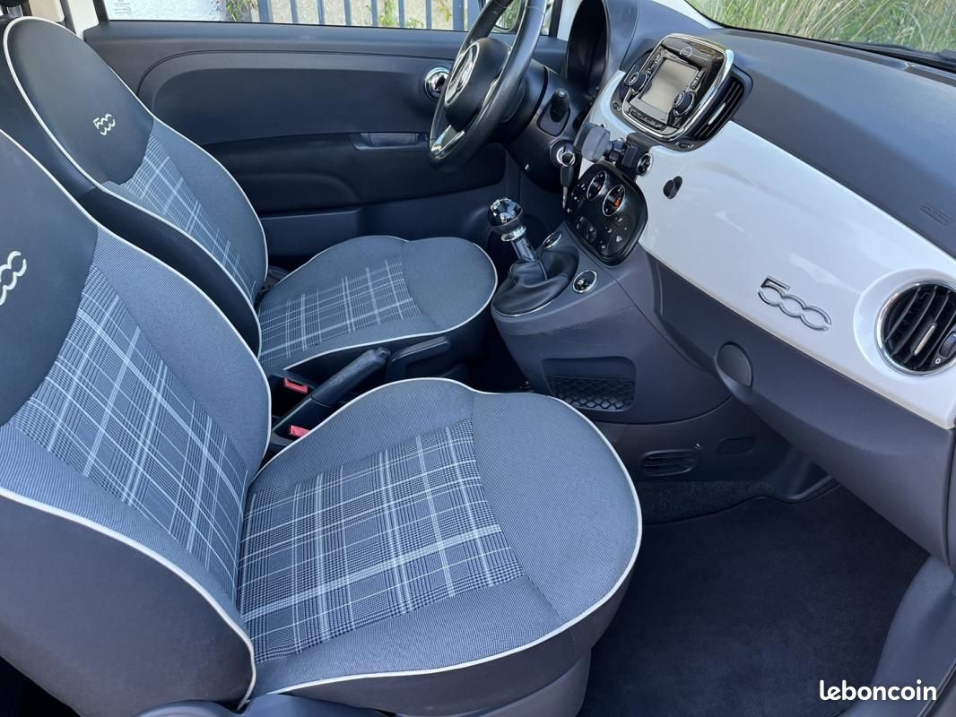 Fiat 500 0.9 8V TWINAIR 105CH S&S LOUNGE (image 13)