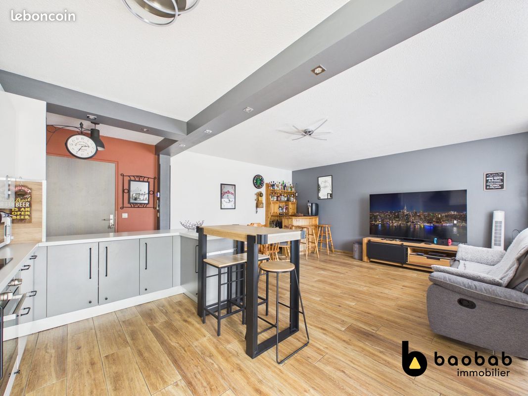 Appartement 3 pièces 68 m² · à Saint-Alban-Leysse · 68 m² · 1 110 €/mois