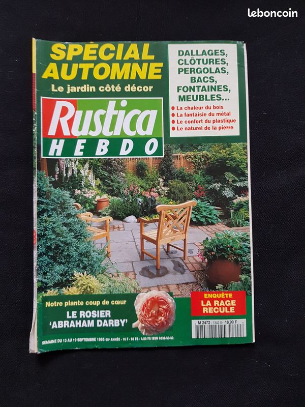 Lot de 12 magazines Rustica Hebdo de 1995 à 1996 (image 9)