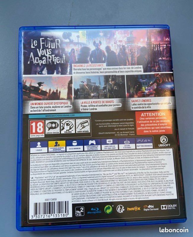 Watch dogs Legion + poster PS4 (image 3)