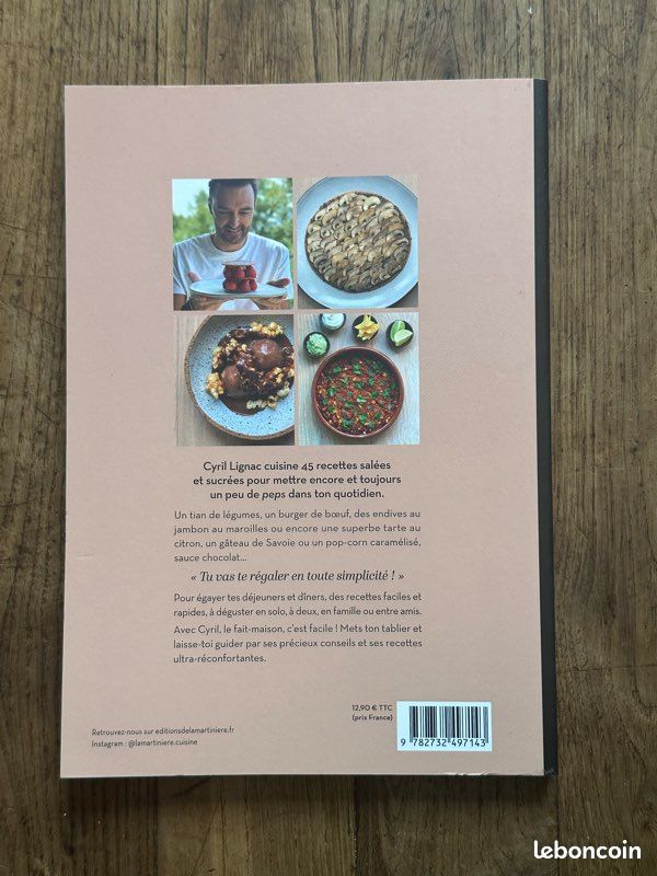 Livre Fait maison tome 3, Cyril Lignac (image 2)