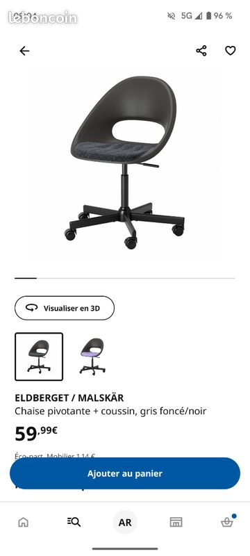 Chaise bureau (image 4)