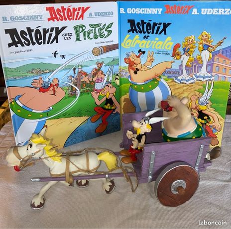 Scène plastoy Astérix Voyage En Charette Edition Atlas État