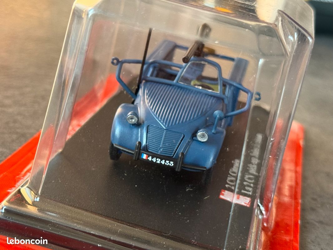 Citroën - 2CV Pick-Up Jules Mitrailleuse - Modèle Presse - 1/43 - Autos