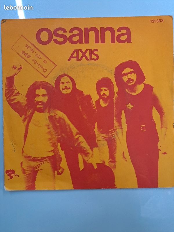 Disque 45T Axis – Osanna (image 1)