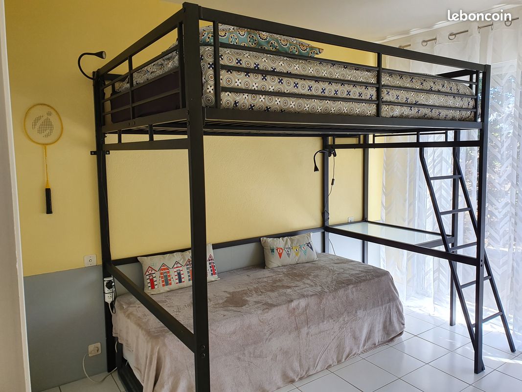 VILLA LES SANTOLINES - PARC CLEMENCEAU- 2 min de la plage- sous les pins - 6/8 pers - 3 chambres (image 13)