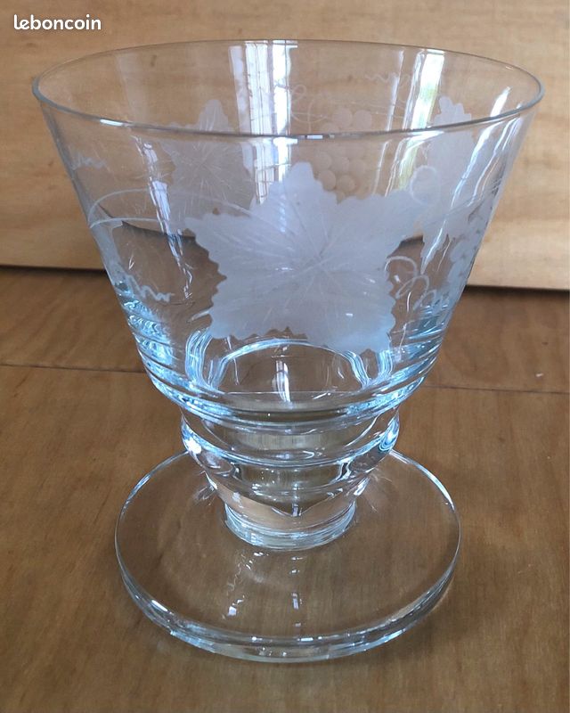 20 verres à vin de la cristallerie de Portieux (image 2)