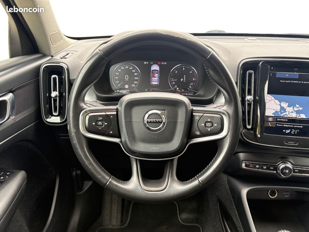 VOLVO XC40 D3 150 INSCRIPTION LUXE GEARTRONIC 150Ch CARPLAY Garantie 12 mois (image 13)