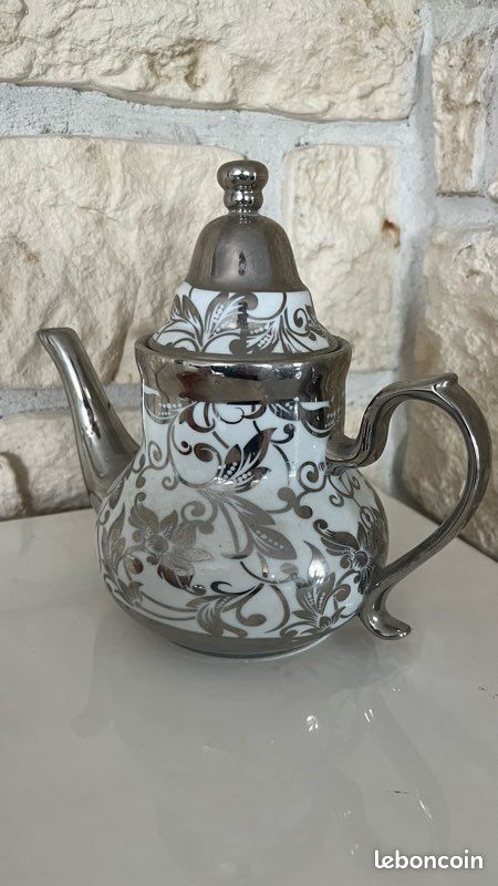 Théière orientale décorative faïence (image 3)