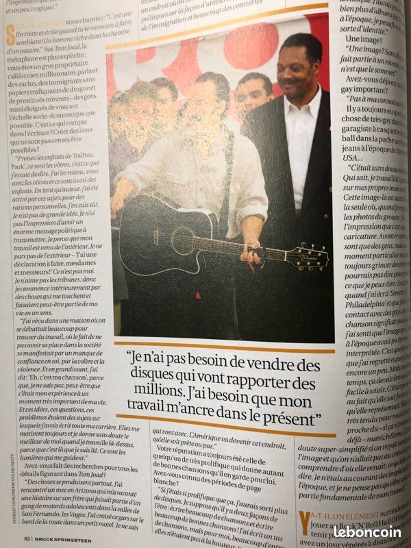 Magazine hors série Rock & Folk # 5 « Bruce Springsteen « (image 3)