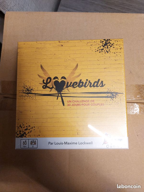 Lovebirds Un jeu pour les amoureux à jouer en couple NEUF (image 1)