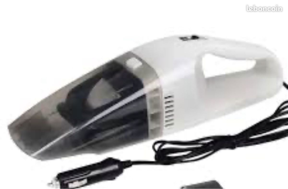 Aspirateur De Voiture Rechargeable – Avec Long Embout Et Mode D'emploi