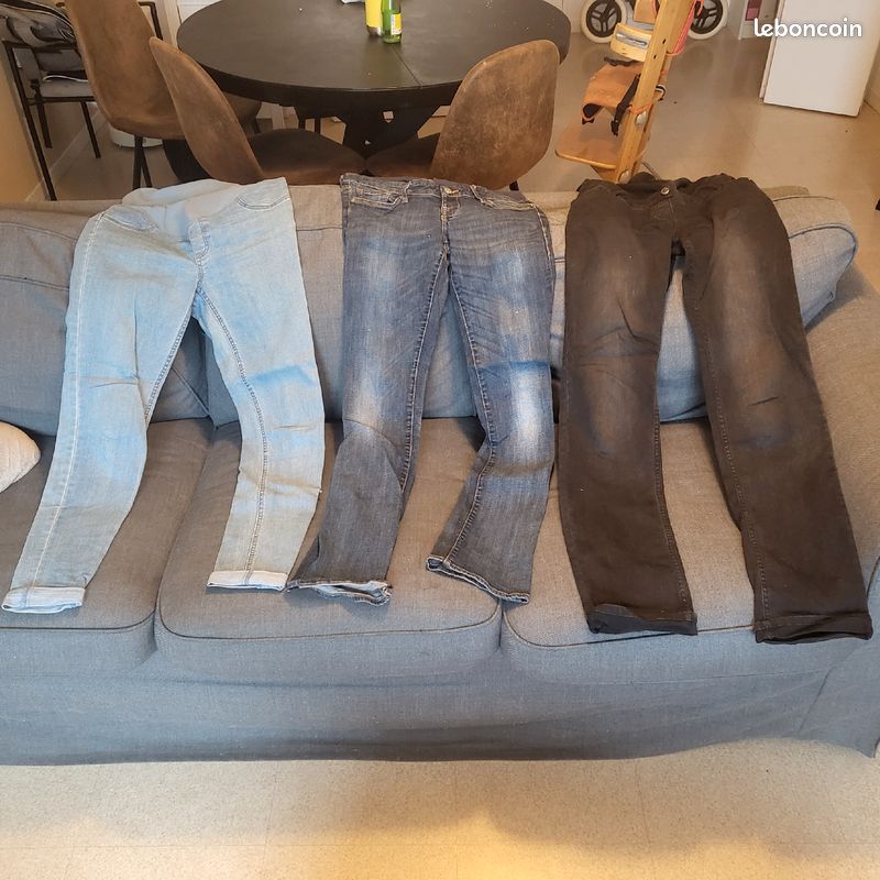 Lot de vêtements grossesse t. 36-38/M/S (image 1)