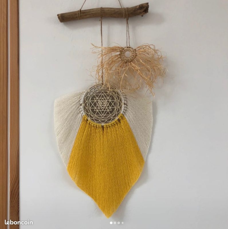 Macramé fait main (image 1)