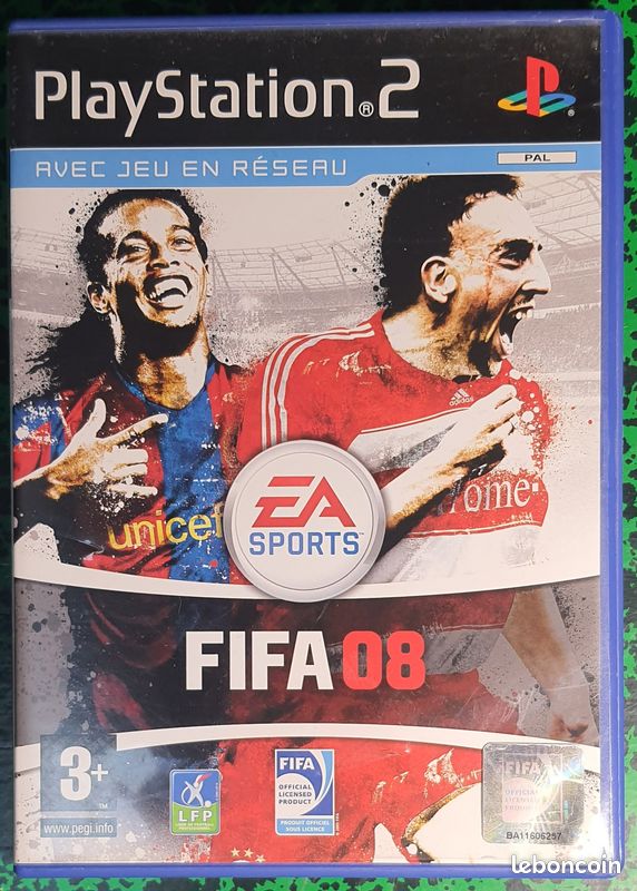FIFA 08 - Playstation 2 (image 1)