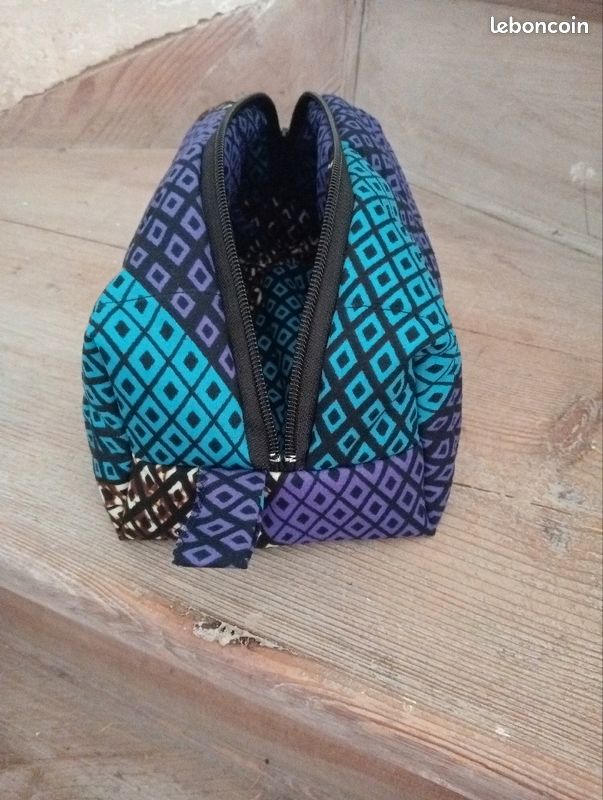 Trousse de toilette fait main (image 2)