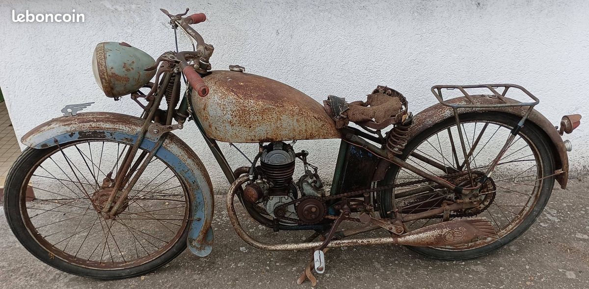 Peugeot P52 – Moto 100cc De 1939, Occasion, Sortie De Grange (style Terrot)