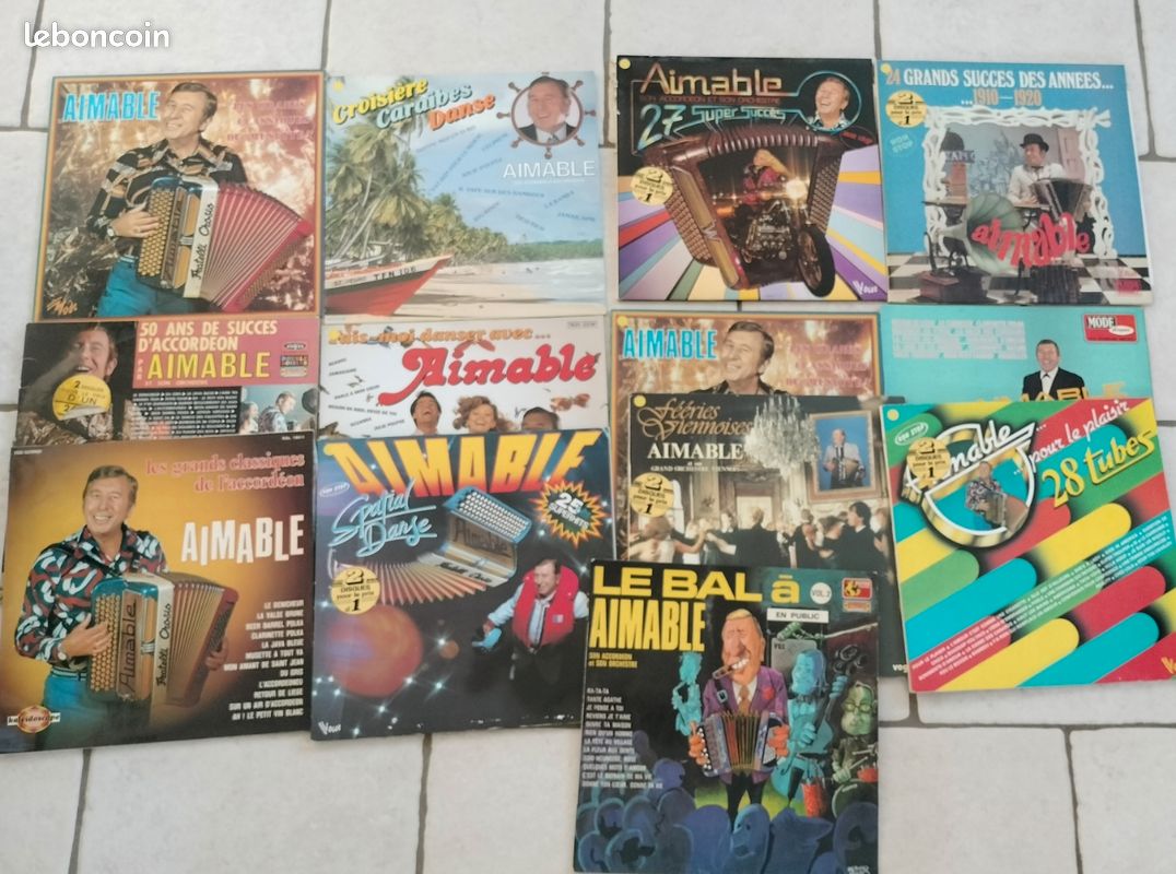 Vinyle d'Aimable (image 1)